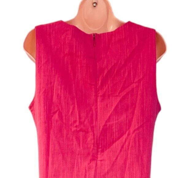 Monroe & Main Linen Blend Sleeveless Shift Resort Casual Church Party Maxi Dress - Picture 12 of 16